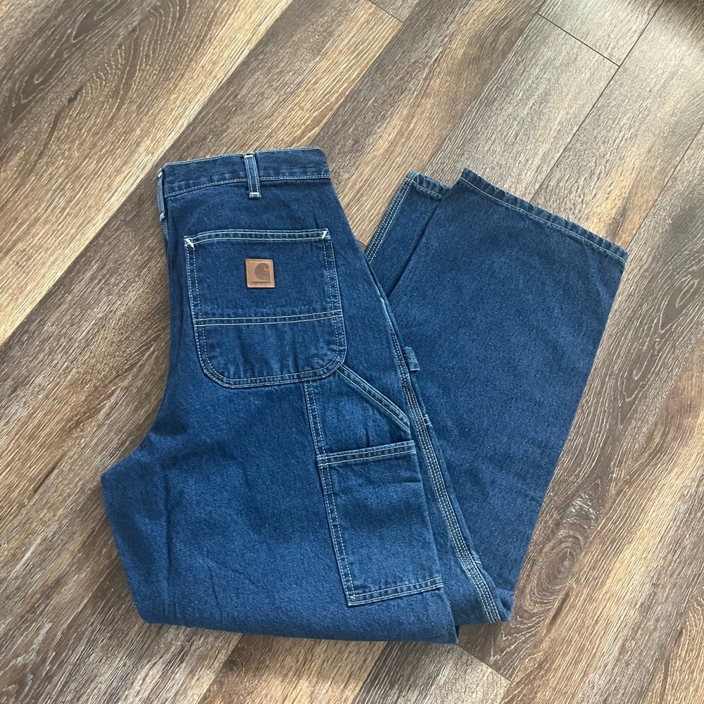 Carhartt Men's Relaxed Fit Denim Jeans - Picture 4 of 9